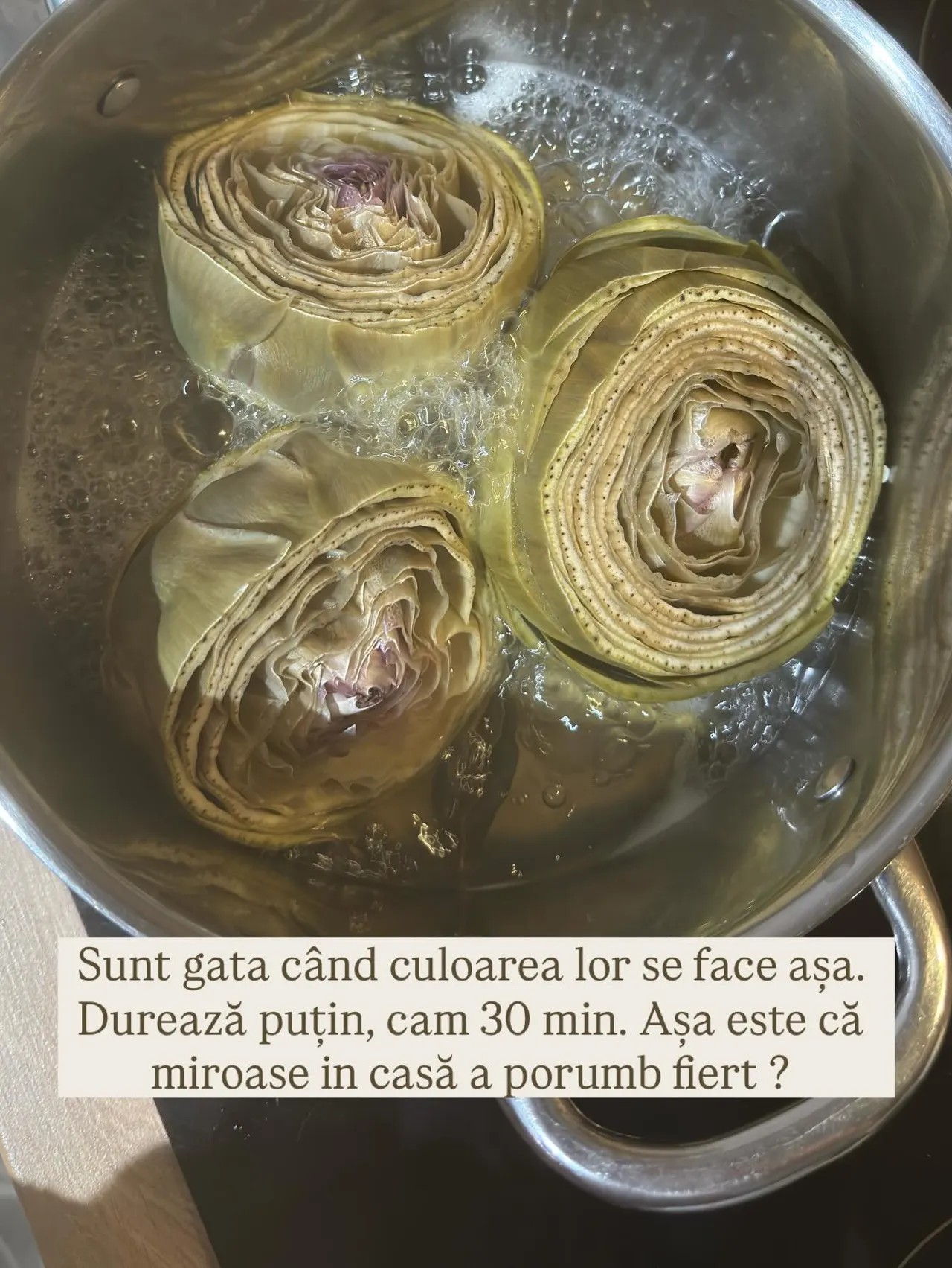 Sunt gata când culoarea lor se face așa.