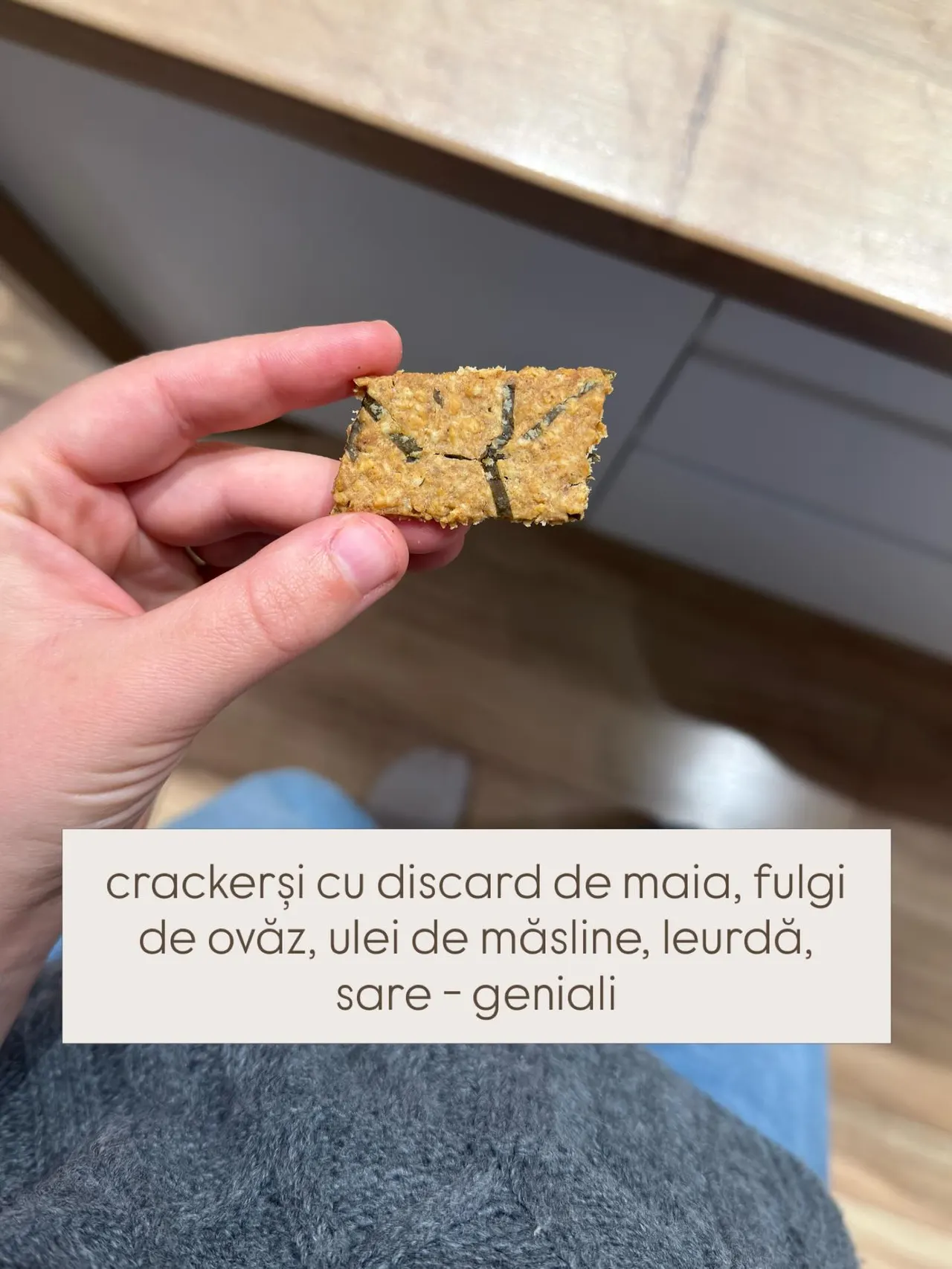 crackerși cu discard de maia, fulgi