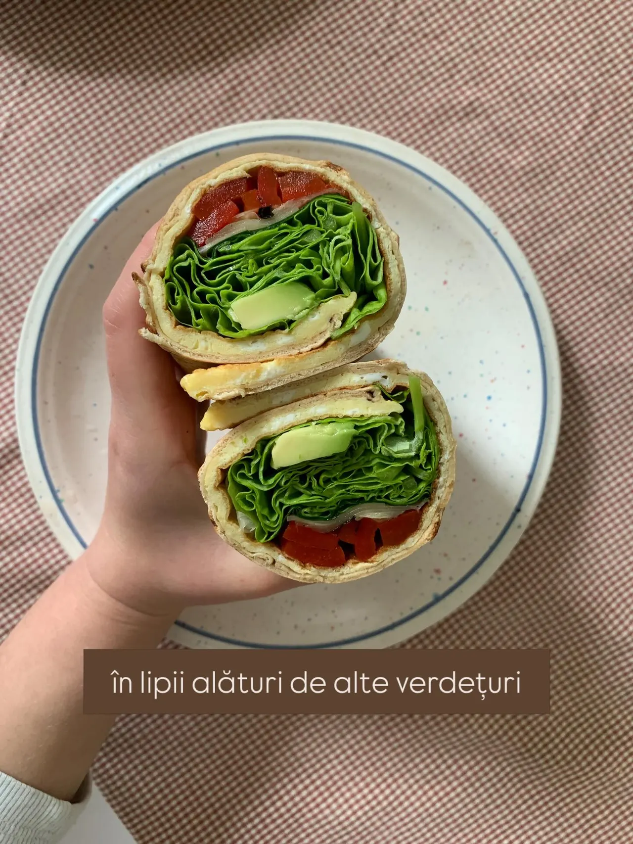 în lipii alături de alte verdețuri