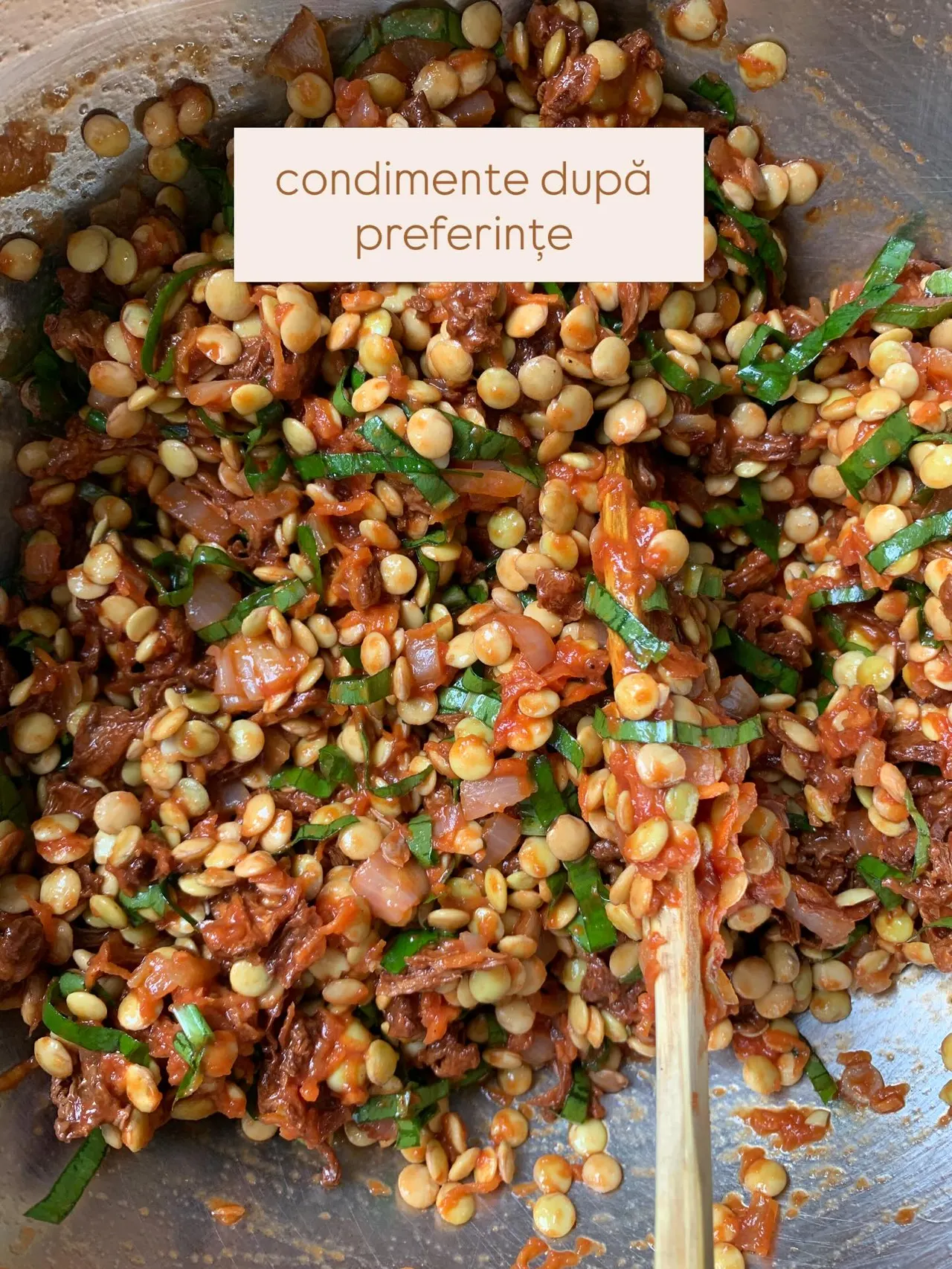 condimente după