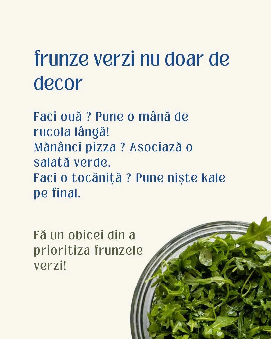 frunze verzi nu doar de