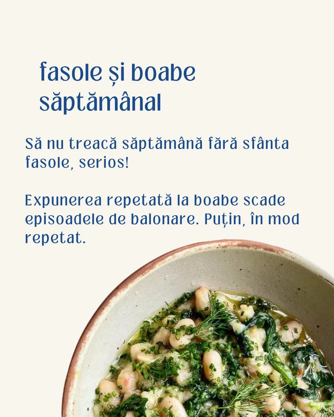 fasole și boabe