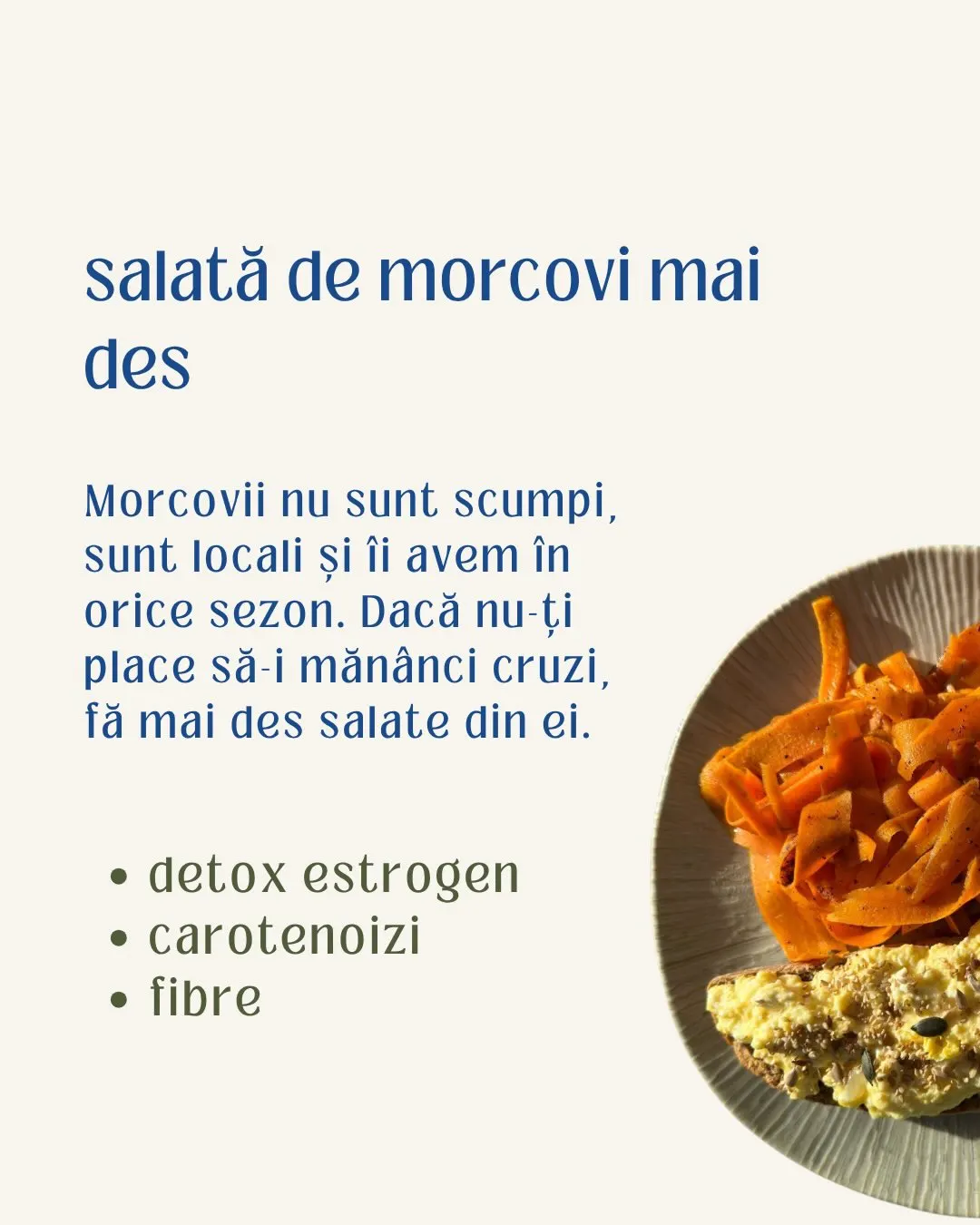salată de morcovi mai