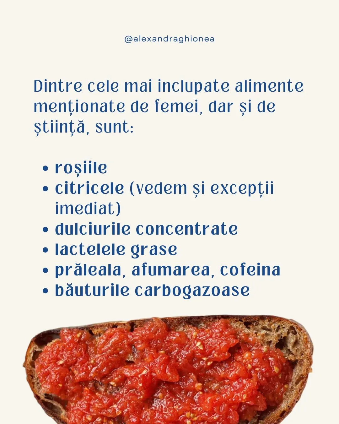 Dintre cele mai inclupate alimente
