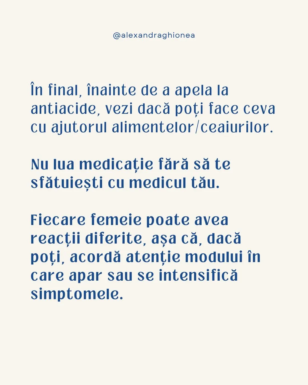În final, înainte de a apela la