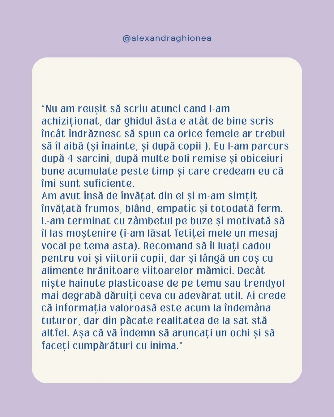 "Nu am reușit să scriu atunci cand I-am