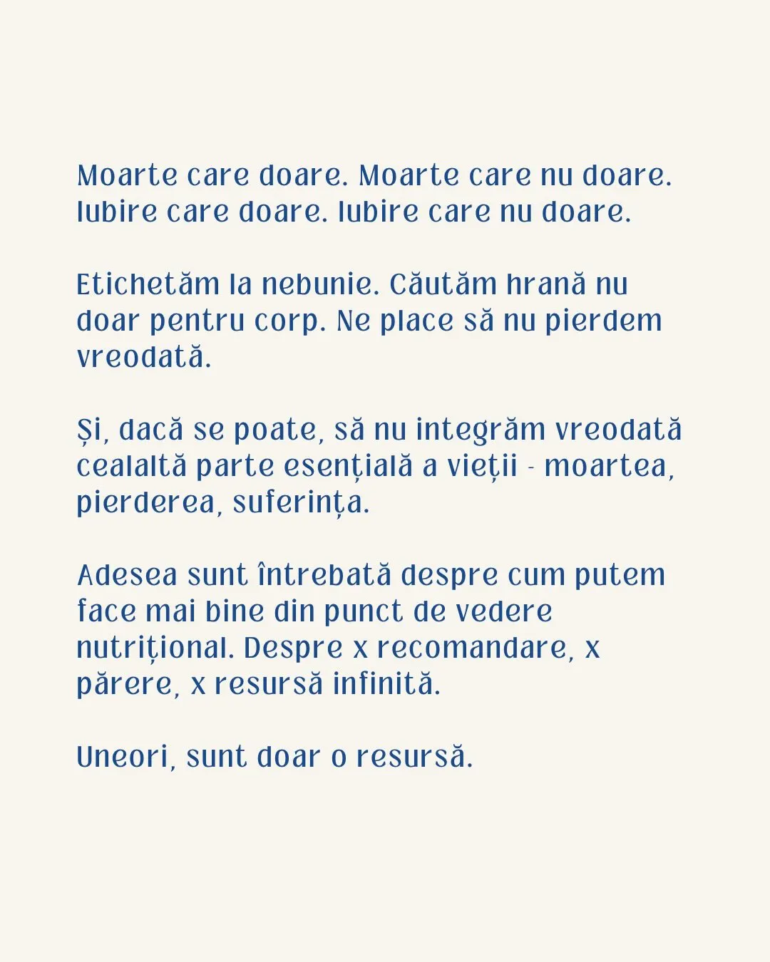 Moarte care doare. Moarte care nu doare.
