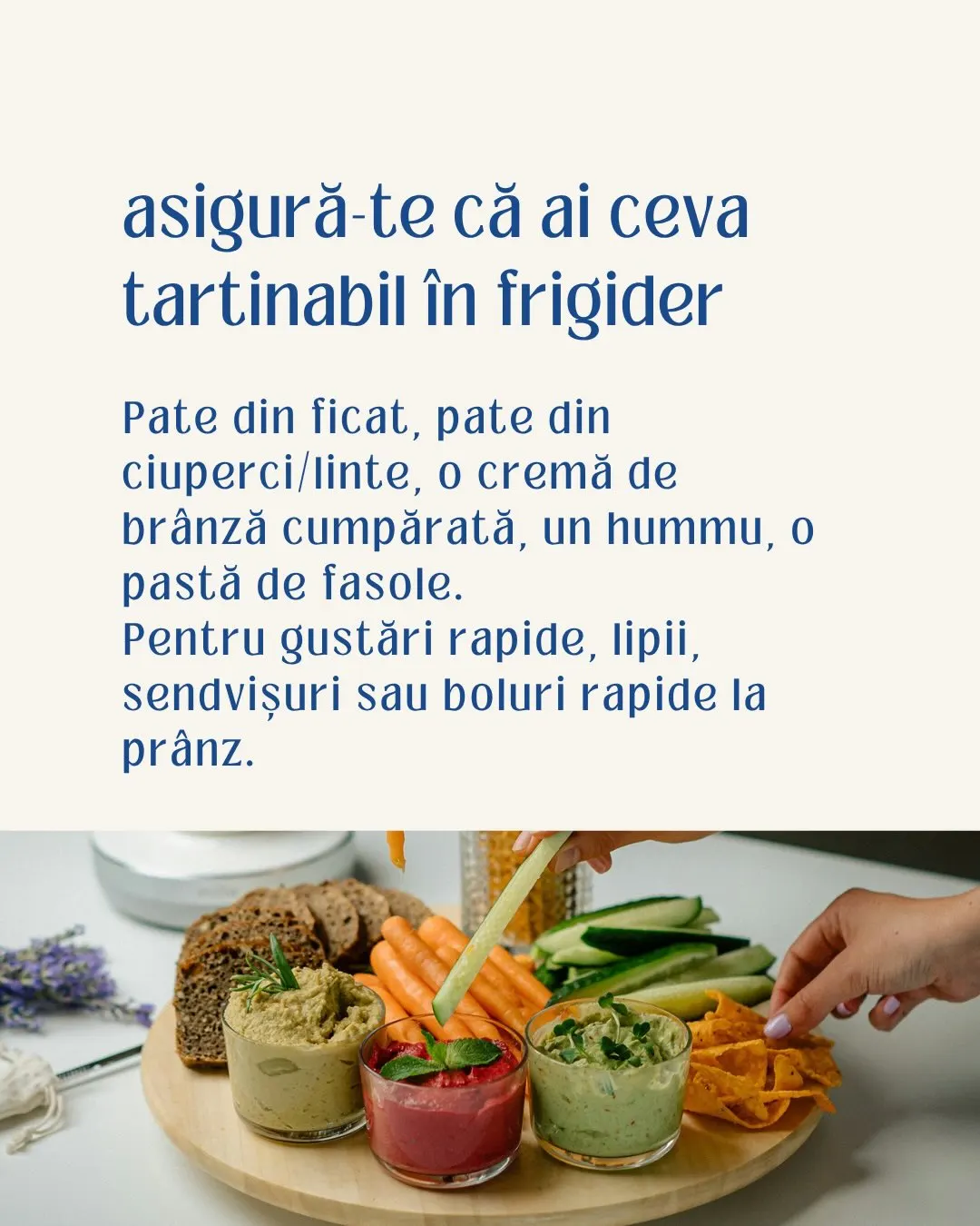 asigură-te că ai ceva