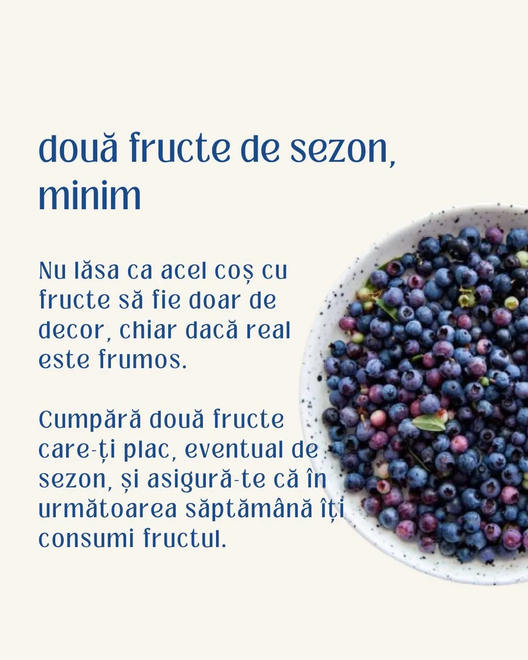 două fructe de sezon,