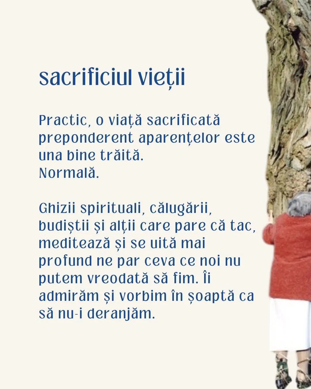 sacrificiul vieții