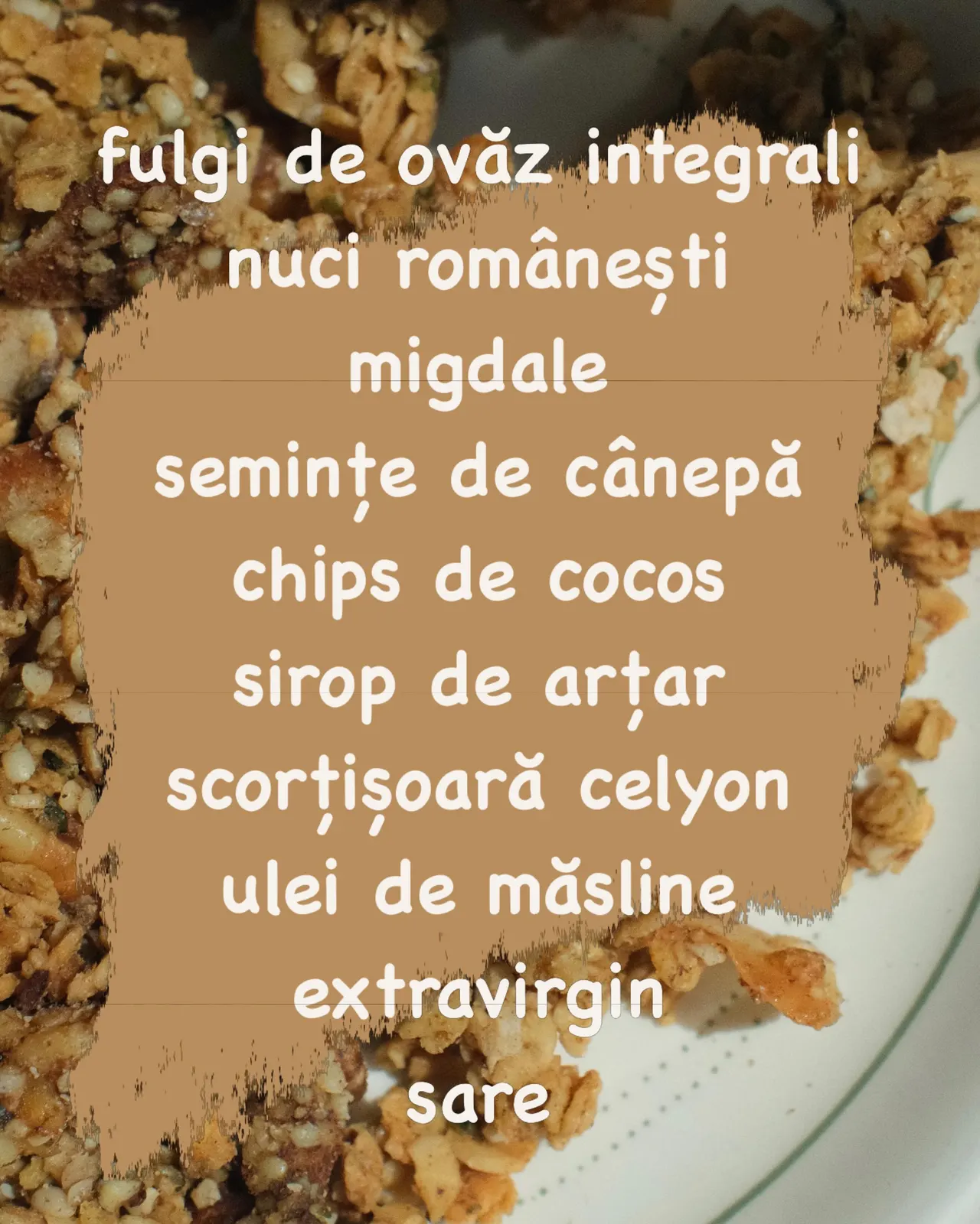 fulgi de ovăz integrali