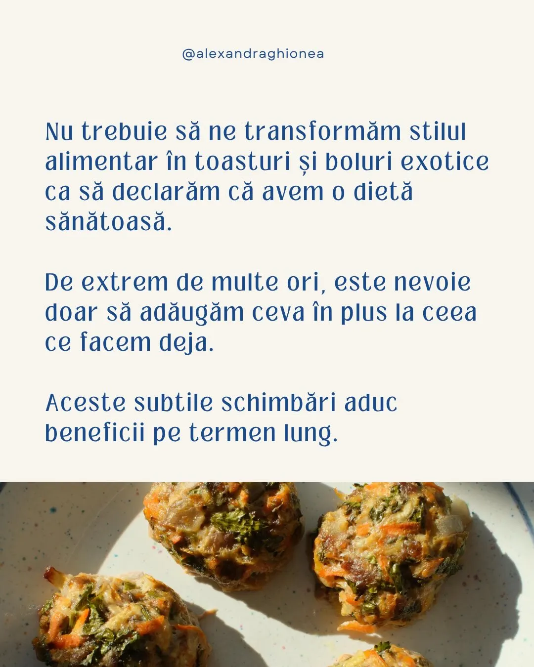 Nu trebuie să ne transformăm stilul