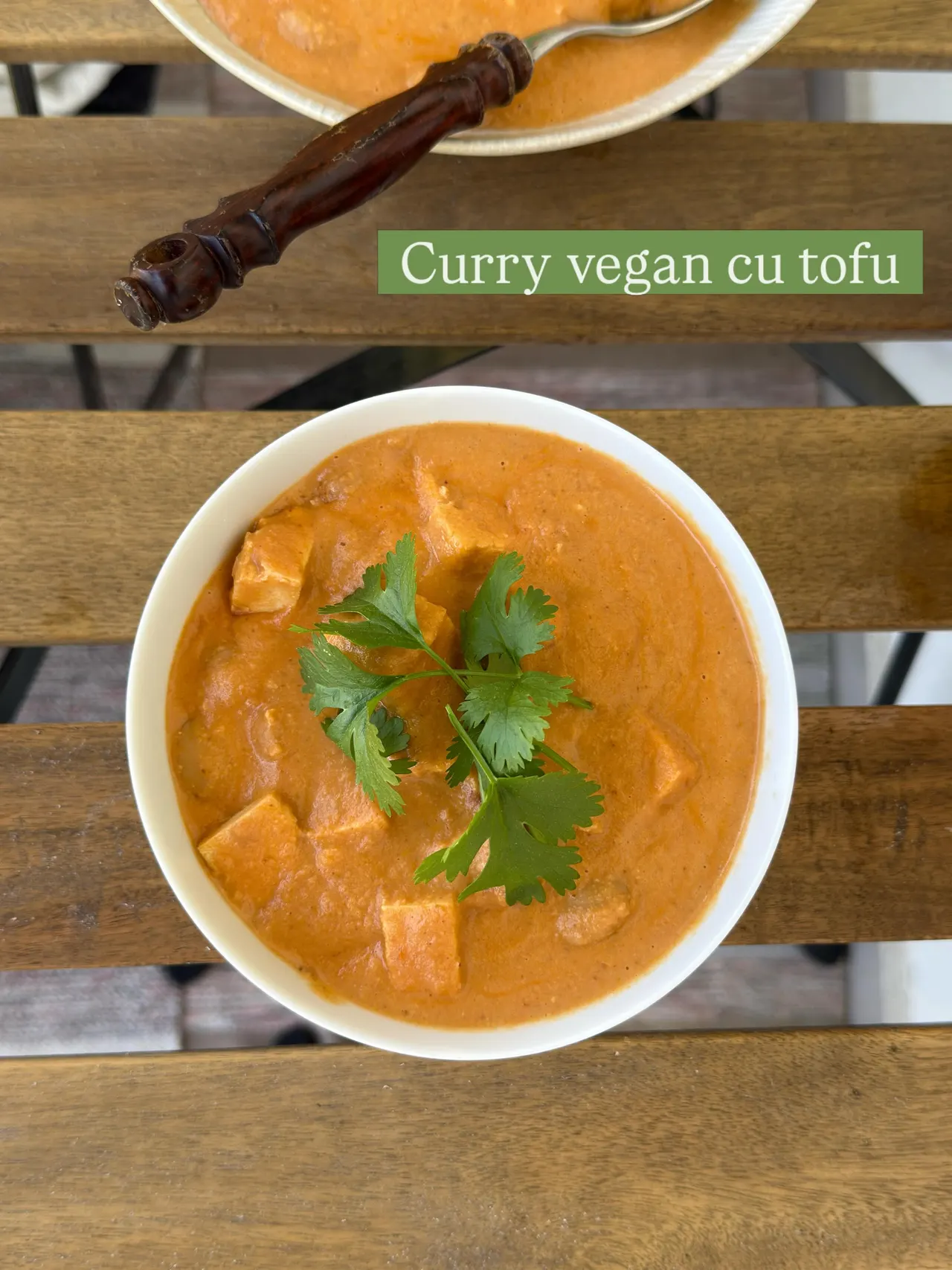 Curry vegan cu tofu