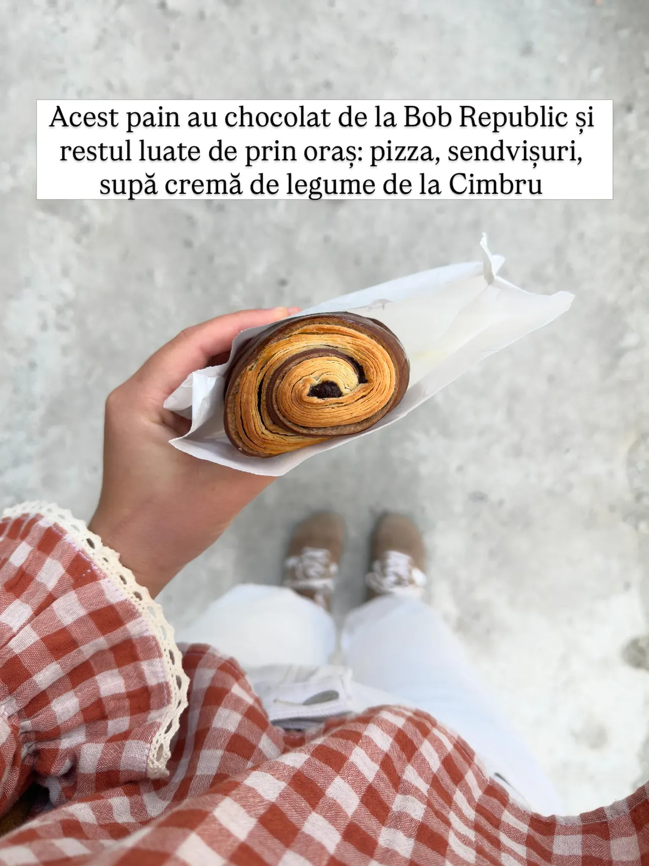 Acest pain au chocolat de la Bob Republic și