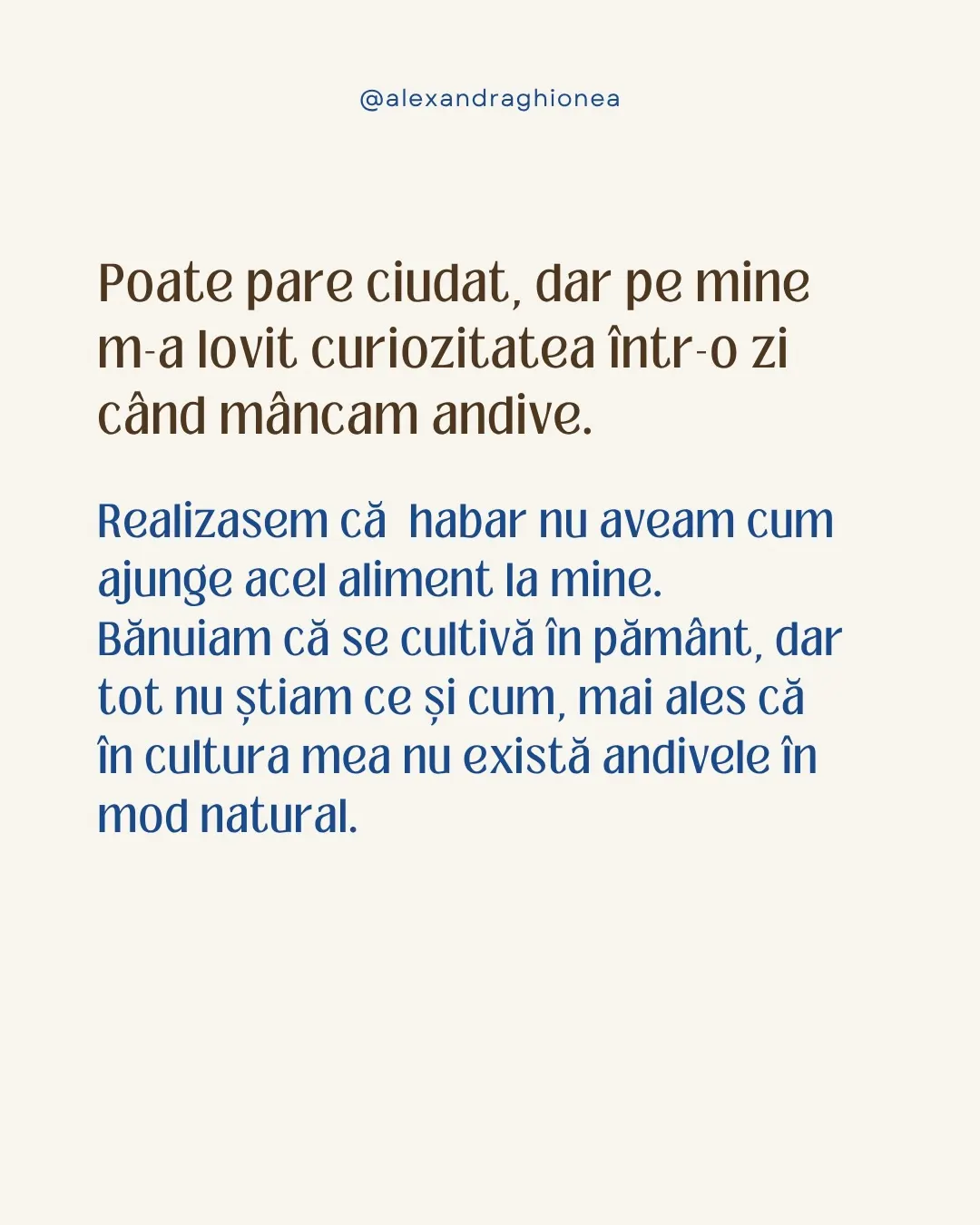 Poate pare ciudat, dar pe mine