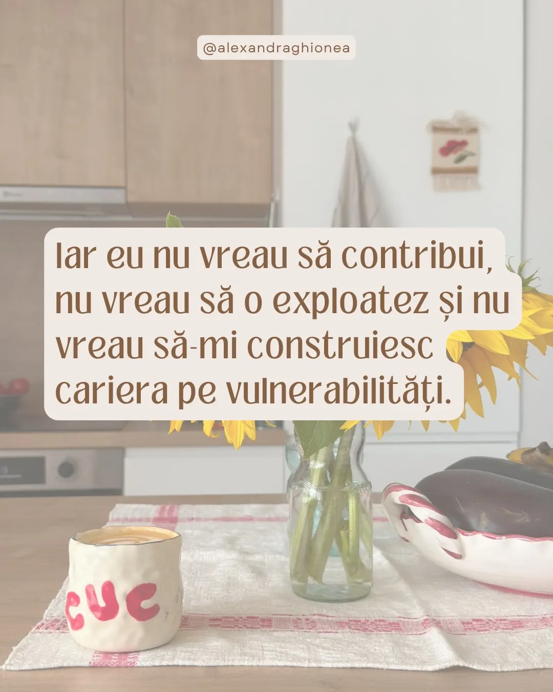 lar eu nu vreau să contribui,