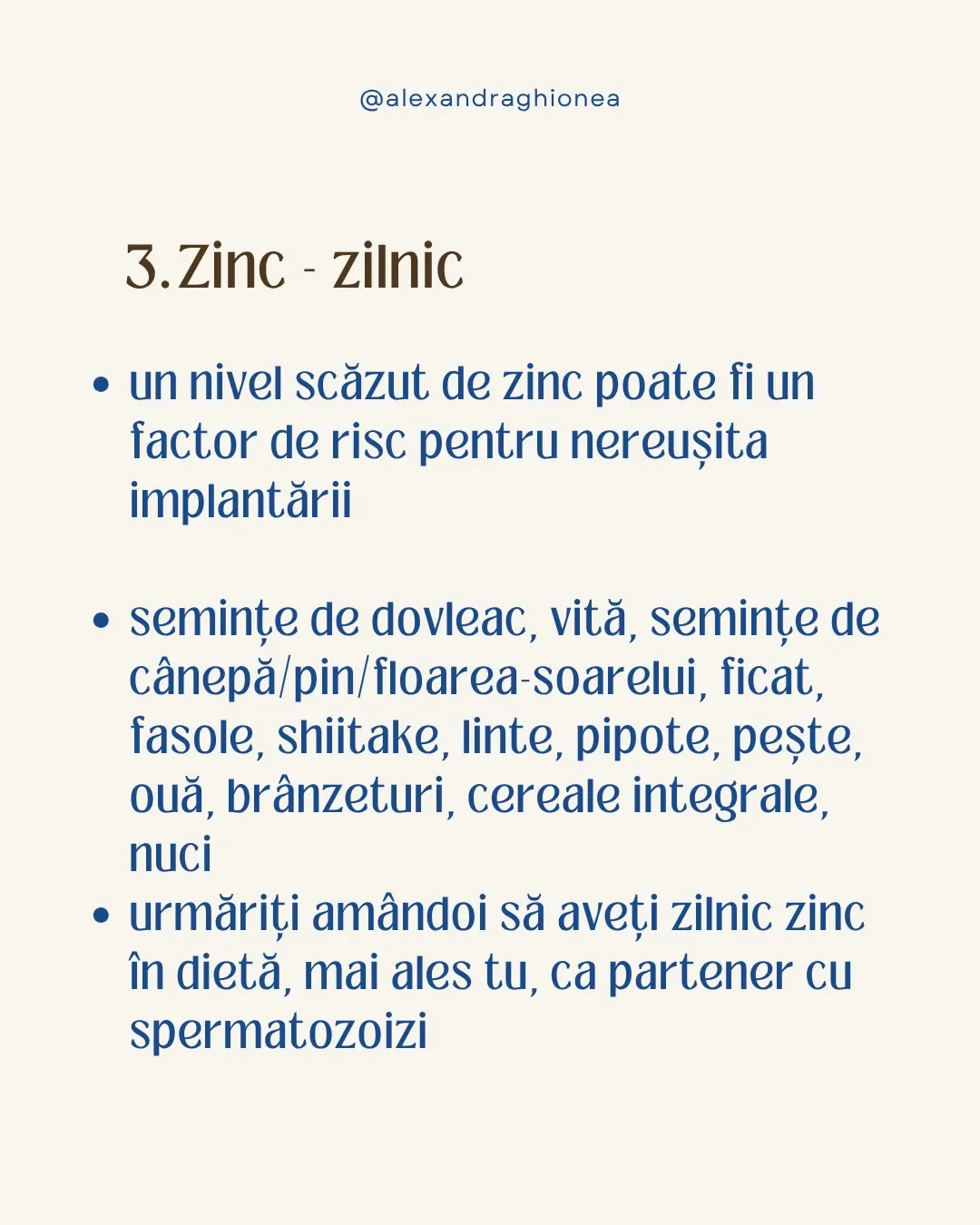 3.Zinc - zilnic