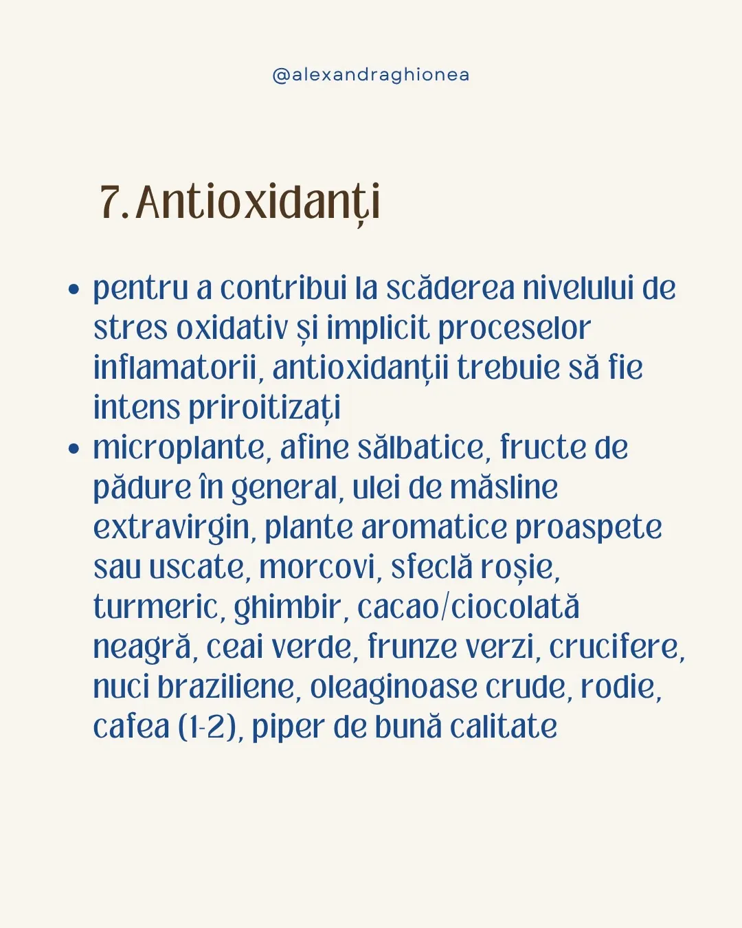7. Antioxidanți