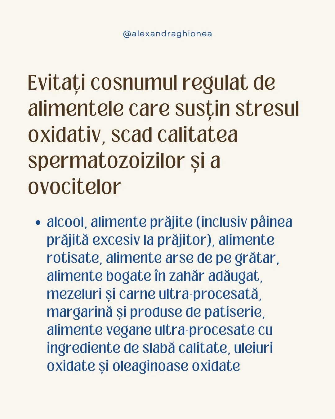 Evitați cosnumul regulat de