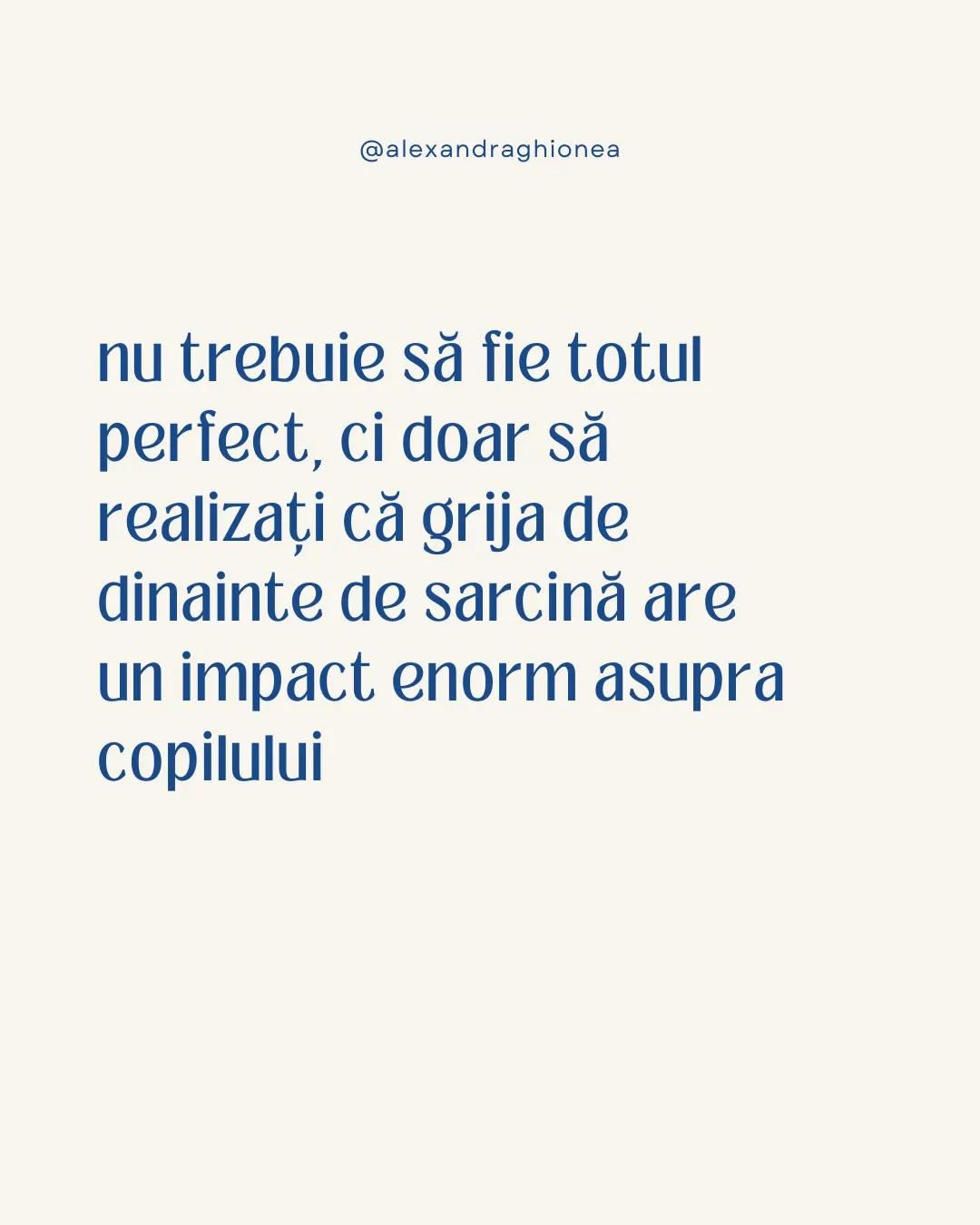nu trebuie să fie totul
