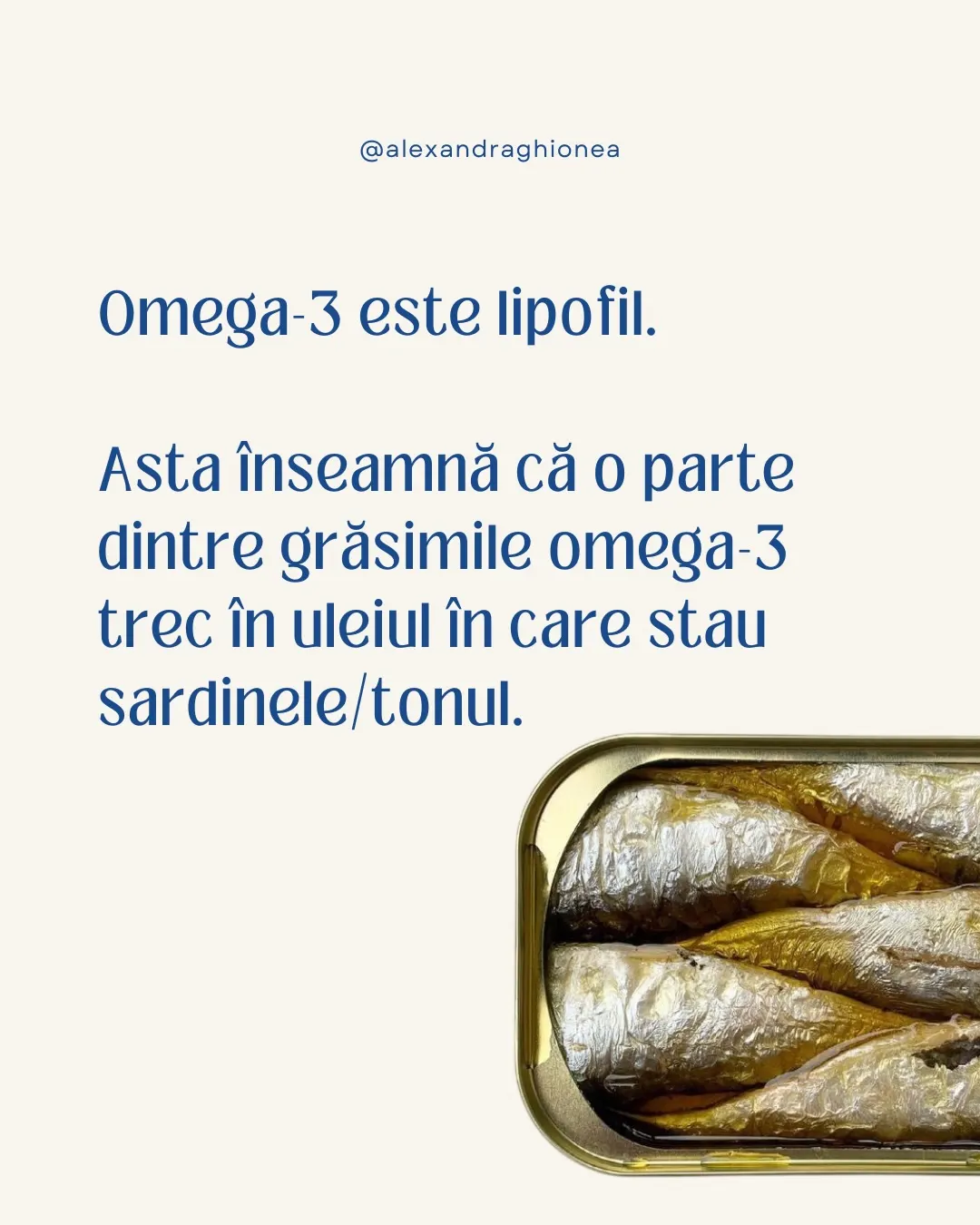 Omega-3 este lipofil.
