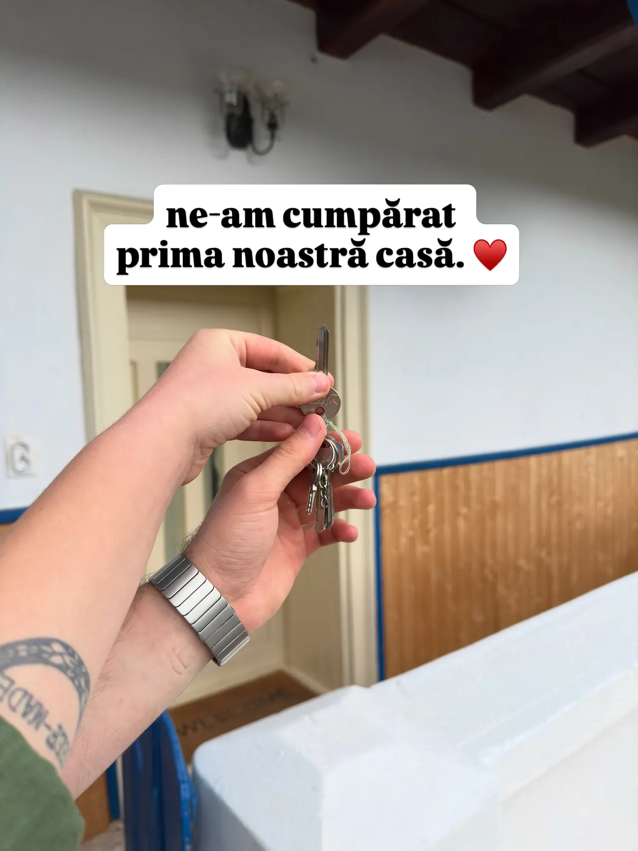 ne-am cumpărat prima noastră casă. ❤️
